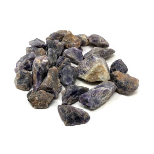Shreyshti Tumbled Stones / Pebbles Amethyst Rough approx. 3/4"-1.5" size 1 pound pack.